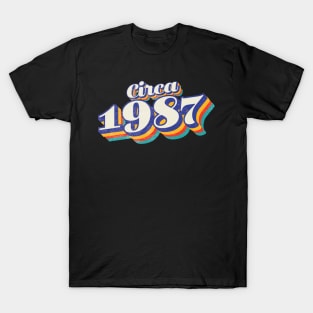 1987 Birthday! T-Shirt